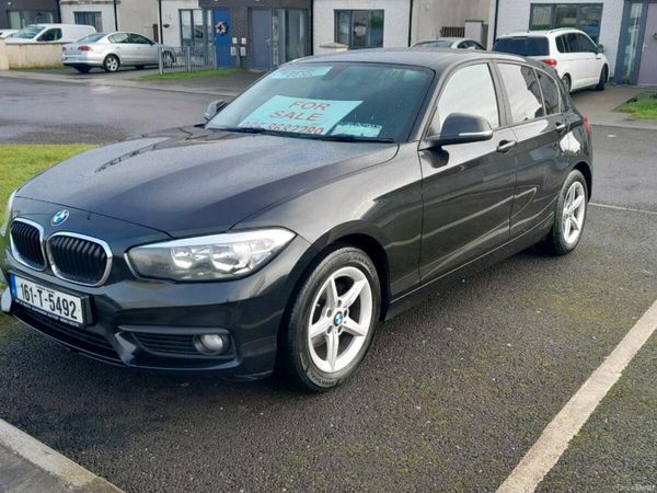 BMW 1-Series Hatchback, Diesel, 2016, Black