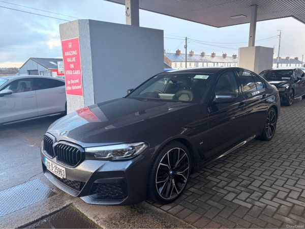 BMW 5-Series Saloon, Diesel, 2021, Grey