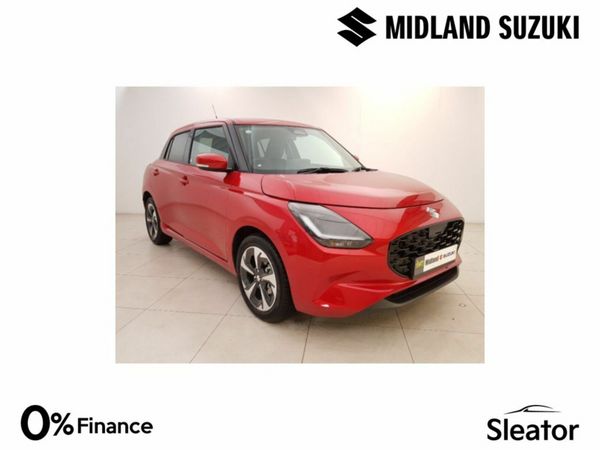 Suzuki Swift Hatchback, Petrol Hybrid, 2026, Red
