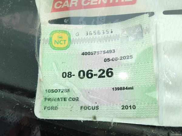 Ford Focus Hatchback, Diesel, 2010, Blue