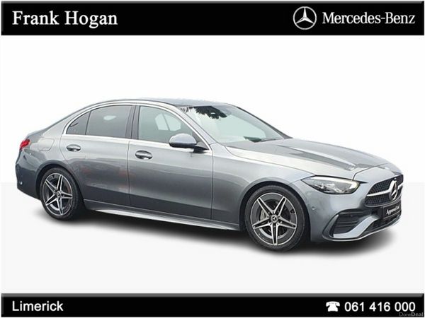 Mercedes-Benz C-Class Saloon, Diesel Hybrid, 2022, Grey