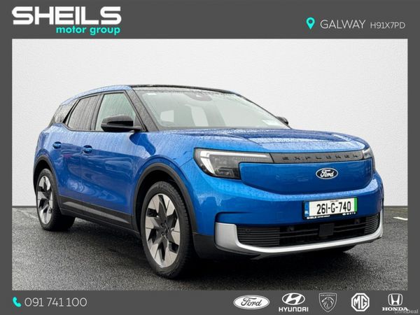 Ford Explorer MPV, Electric, 2026, Blue