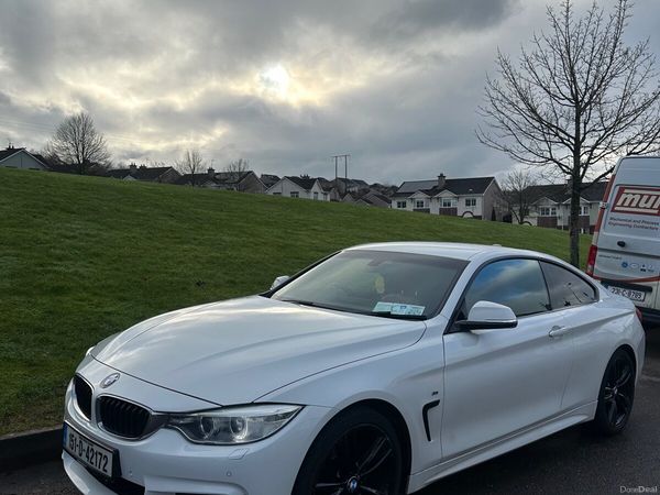 BMW 4-Series Coupe, Diesel, 2015, White
