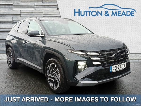 Hyundai Tucson SUV, Petrol Plug-in Hybrid, 2025, Green