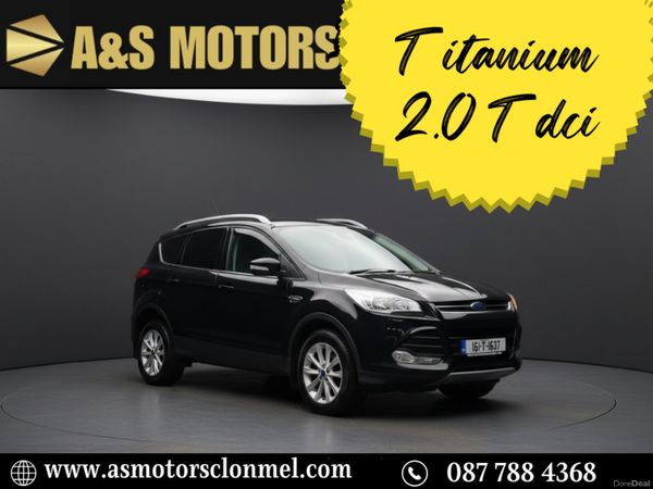 Ford Kuga SUV, Diesel, 2016, Black