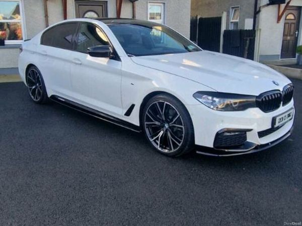 BMW 5-Series Saloon, Diesel, 2020, White