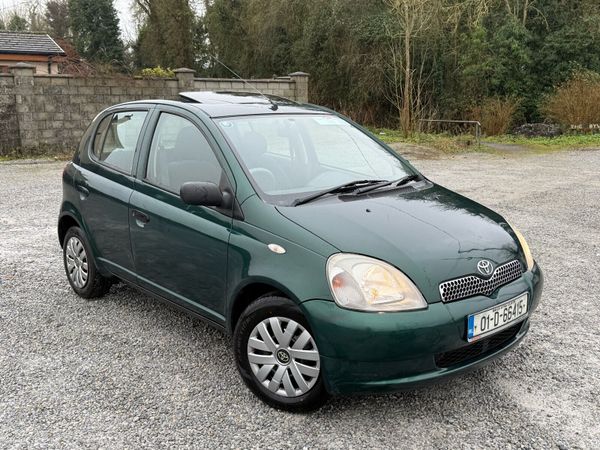 Toyota Yaris Hatchback, Petrol, 2001, Green