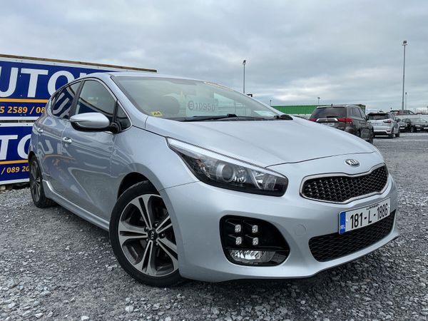 Kia Ceed Hatchback, Petrol, 2018, Grey