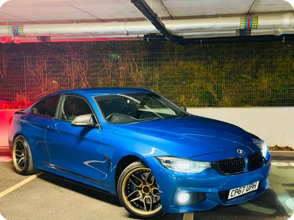 BMW 4-Series Coupe, Diesel, 2017, Blue