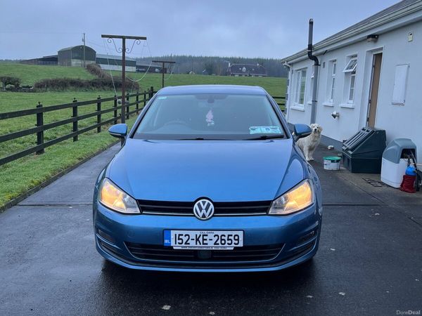 Volkswagen Golf Hatchback, Diesel, 2015, Blue