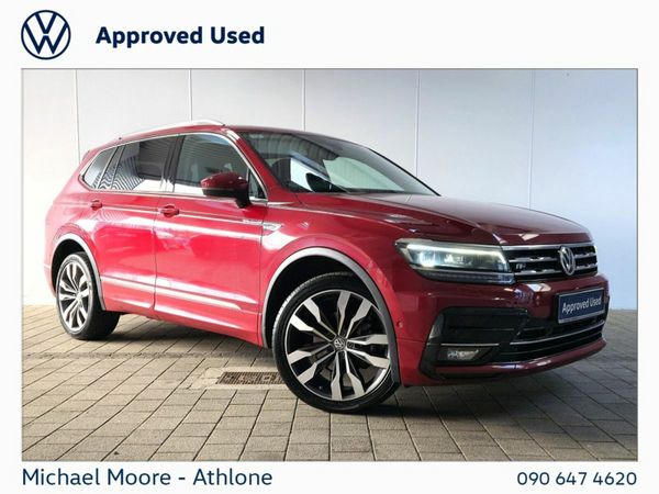 Volkswagen Tiguan Allspace SUV, Diesel, 2021, Red