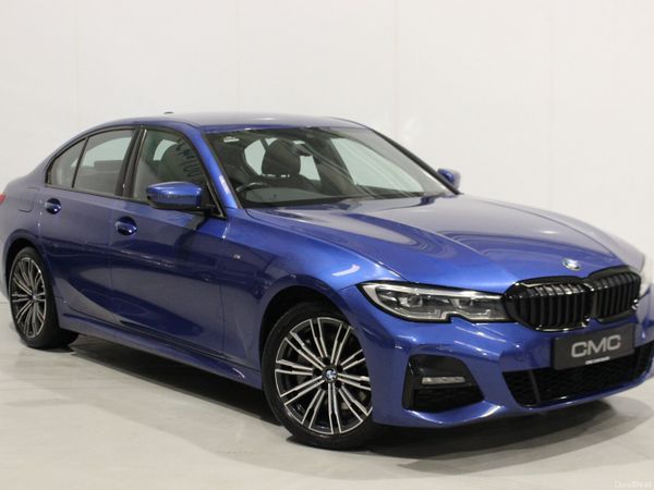 BMW 3-Series Saloon, Petrol Hybrid, 2020, Blue