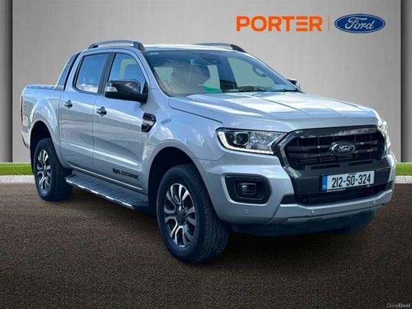 Ford Ranger Pick Up, Diesel, 2021, Silver