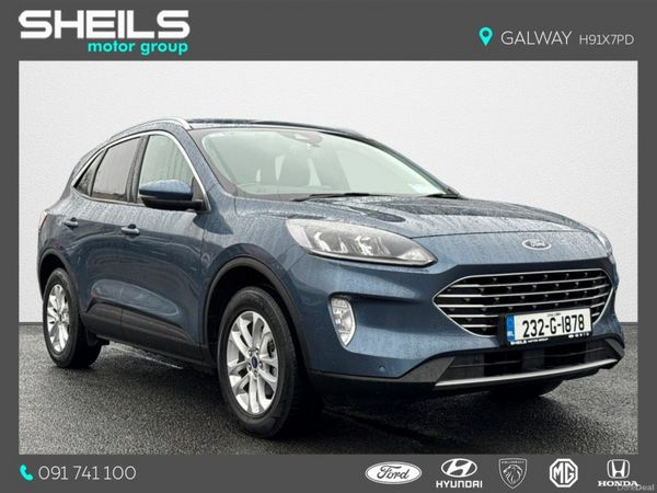 Ford Kuga SUV, Petrol Plug-in Hybrid, 2023, Blue