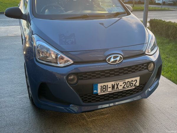 Hyundai i10 Hatchback, Petrol, 2018, Blue