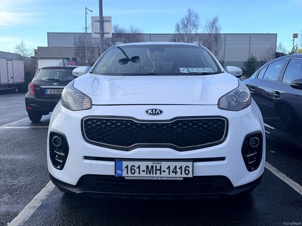Kia Sportage SUV, Diesel, 2016, White