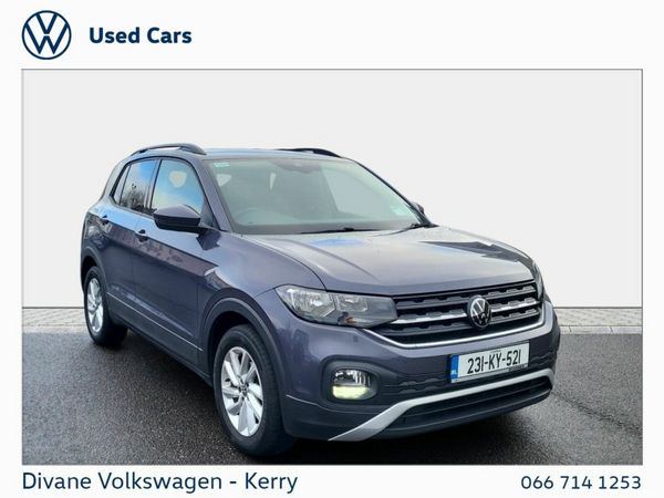 Volkswagen T-Cross SUV, Petrol, 2023, Grey