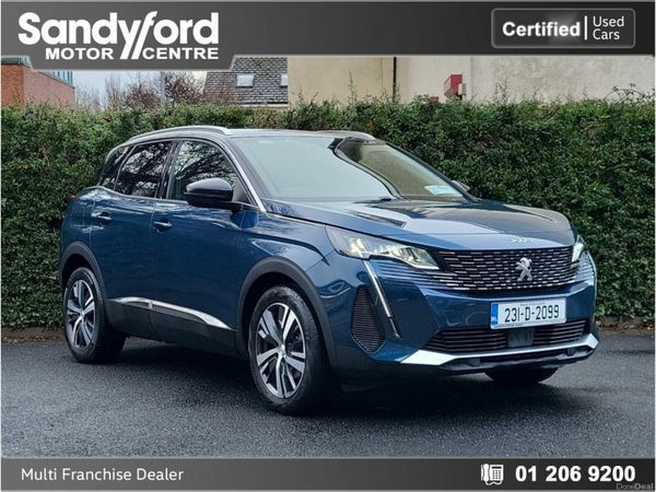 Peugeot 3008 SUV, Petrol, 2023, Blue