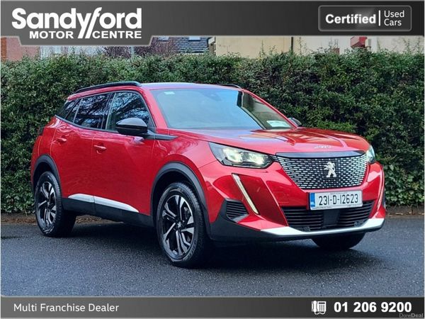 Peugeot 2008 SUV, Petrol, 2023, Red
