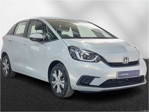 Honda Jazz Hatchback, Petrol Hybrid, 2022, White