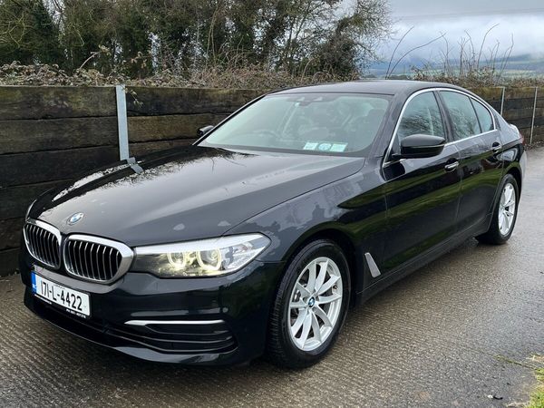 BMW 5-Series Saloon, Diesel, 2017, Black