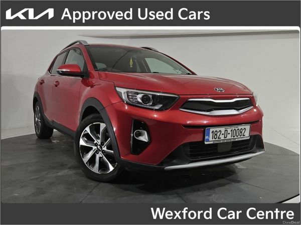 Kia Stonic Hatchback, Petrol, 2018, Red