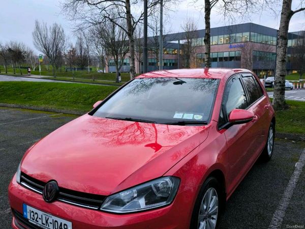 Volkswagen Golf Hatchback, Diesel, 2013, Red