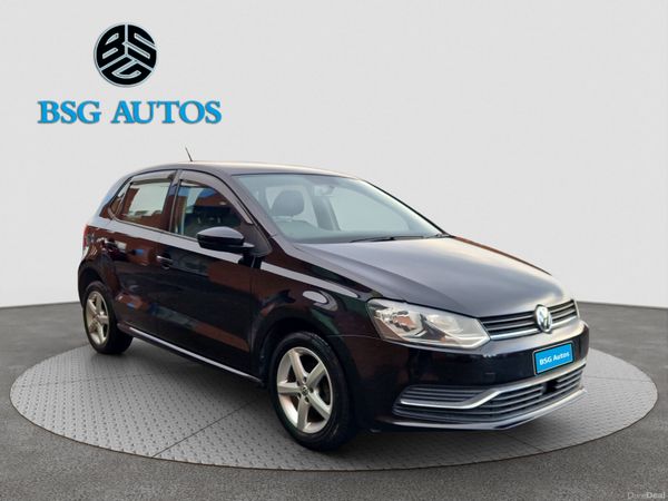 Volkswagen Polo Hatchback, Petrol, 2015, Black