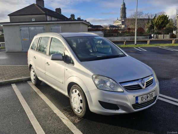 Vauxhall Zafira MPV, Diesel, 2010, Silver