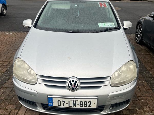 Volkswagen Golf Hatchback, Diesel, 2007, Silver
