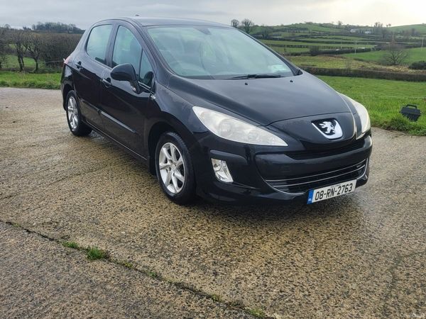 Peugeot 308 Hatchback, Diesel, 2008, Black