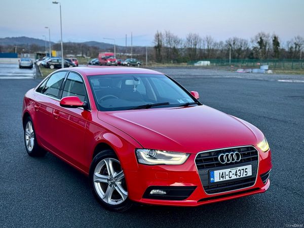 Audi A4 Saloon, Diesel, 2014, Red