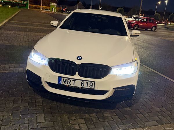 BMW 5-Series Saloon, Diesel, 2017, White