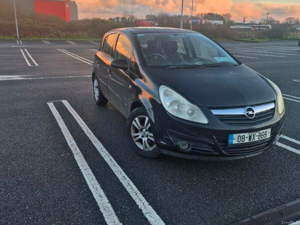 Opel Corsa Hatchback, Petrol, 2008, Black