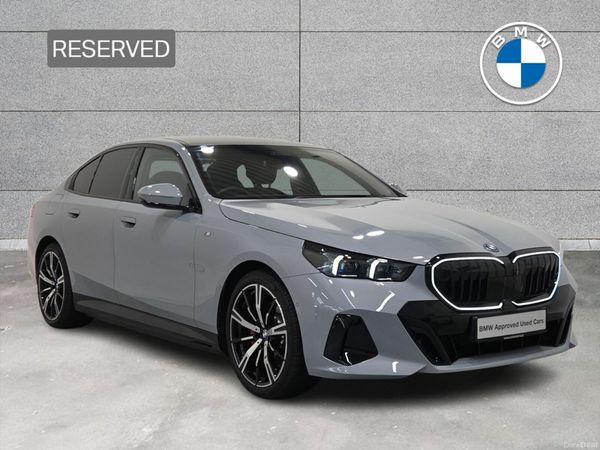BMW 5-Series Saloon, Petrol Plug-in Hybrid, 2025, Grey
