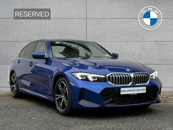 BMW 3-Series Saloon, Petrol Plug-in Hybrid, 2023, Blue