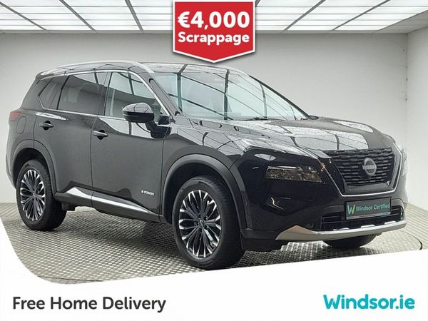 Nissan X-Trail SUV, Petrol Hybrid, 2025, Black