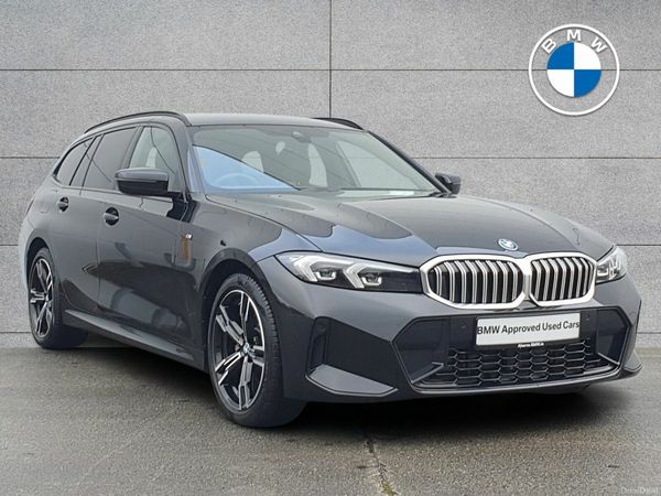 BMW 3-Series Estate, Petrol Plug-in Hybrid, 2025, Black