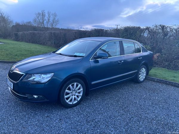 Skoda Superb Saloon, Diesel, 2014, Blue