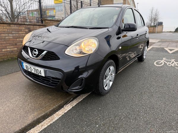 Nissan March Hatchback, Petrol, 2016, Black