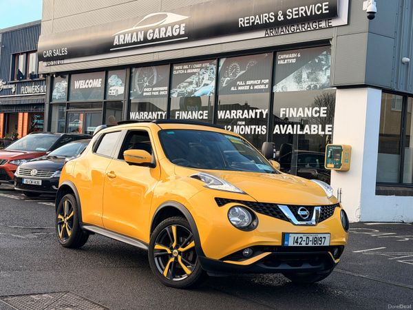 Nissan Juke SUV, Petrol, 2014, Yellow
