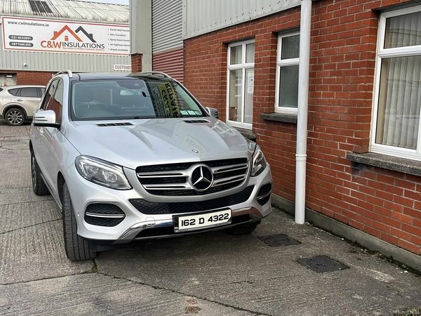 Mercedes-Benz GLE SUV, Diesel, 2016, Silver