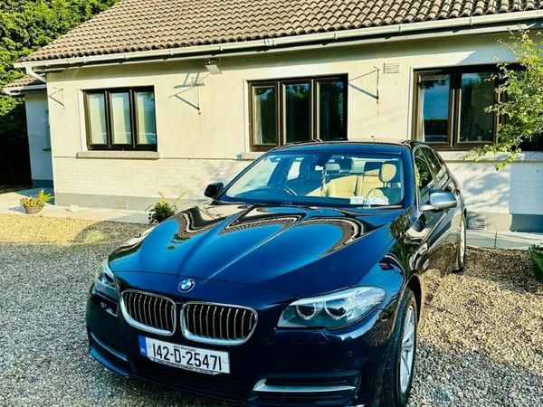 BMW 5-Series Saloon, Diesel, 2014, Blue