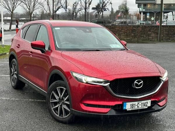 Mazda CX-5 SUV, Diesel, 2018, Red