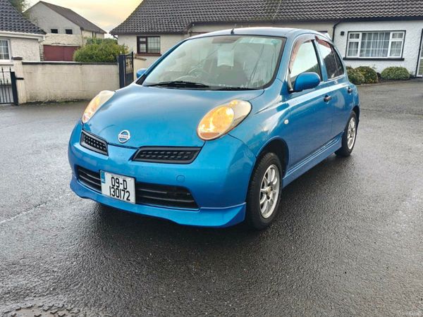 Nissan March Hatchback, Petrol, 2009, Blue