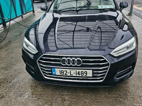 Audi A5 Hatchback, Diesel, 2018, Blue