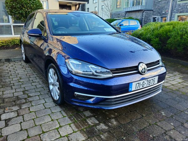 Volkswagen Golf Hatchback, Petrol, 2017, Blue