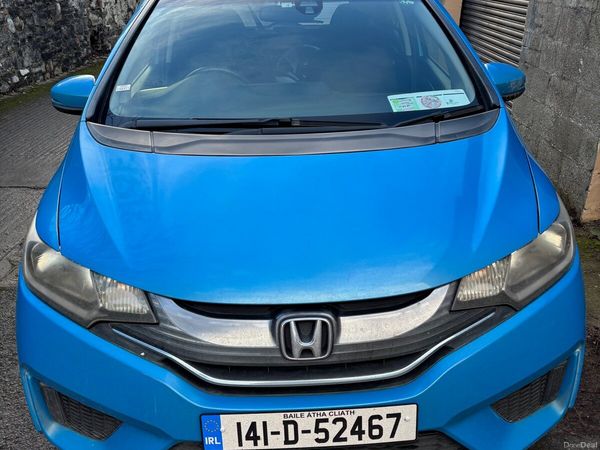Honda Fit Hatchback, Petrol Hybrid, 2014, Blue