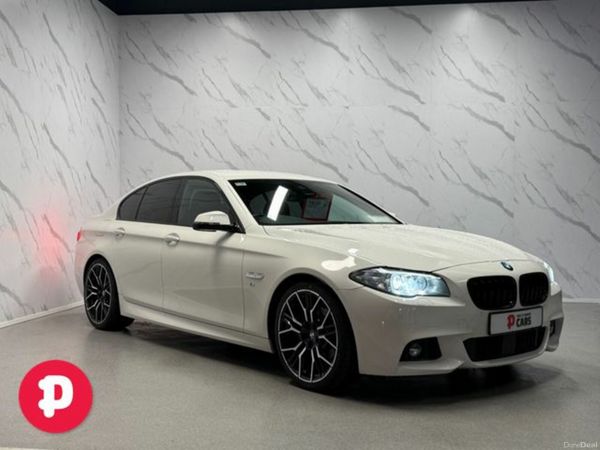 BMW 5-Series Saloon, Diesel, 2016, White
