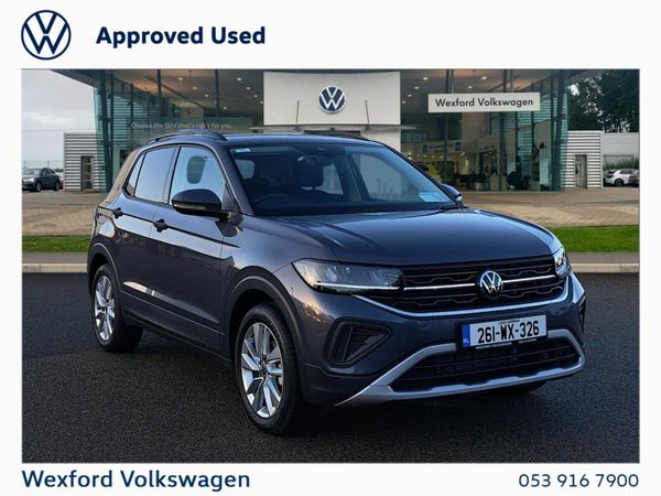 Volkswagen T-Cross SUV, Petrol, 2026, Grey